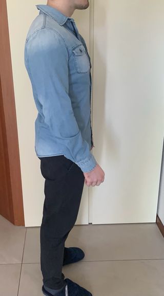 Camicia e Jeans Denim azzurri