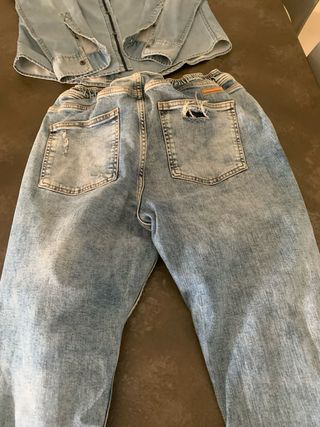 Camicia e Jeans Denim azzurri