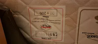 Colchón y somier 90/200cm alta calidad