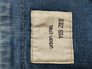 Cazadora Vaquera Yes-Zee con Pedrería