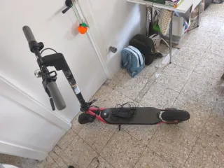 Patinete eléctrico con fallo de batería