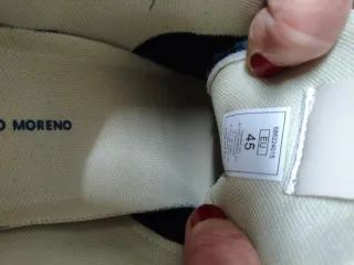 Zapatillas Álvaro Moreno Azul y Beige