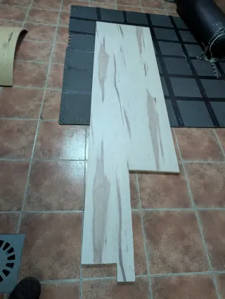 2 Tableros Madera 2.50m x 0.60m