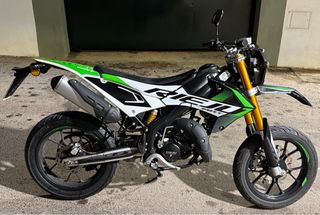RIEJU MRT PRO 50 Supermotard Blanco/Verde/Negro