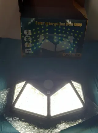 Luz Solar Exterior con Sensor de Movimiento (2uds)