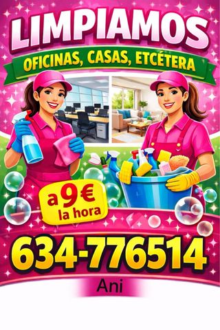 Se afrece mujer para limpieza