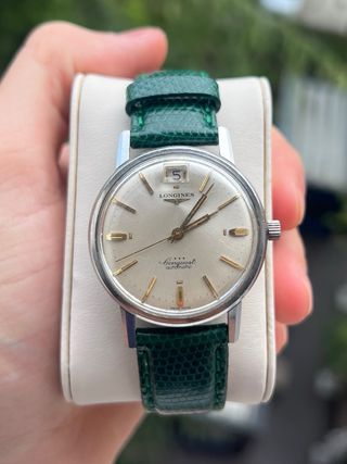 Longines Conquest Automático Vintage Esfera Beige