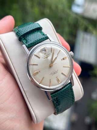 Longines Conquest Automático Vintage Esfera Beige