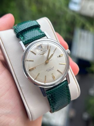 Longines Conquest Automático Vintage Esfera Beige