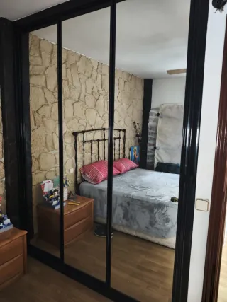 Puertas de armario empotrado con espejo