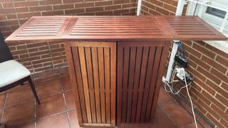 Mueble Bar Jardín Teca