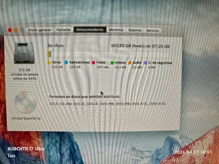 Apple iMac A1224 21.5 6GB RAM