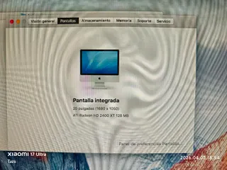 Apple iMac A1224 21.5 6GB RAM