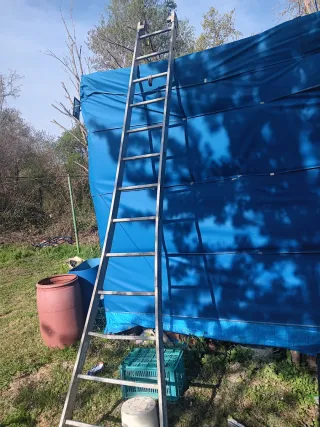 Escalera de aluminio