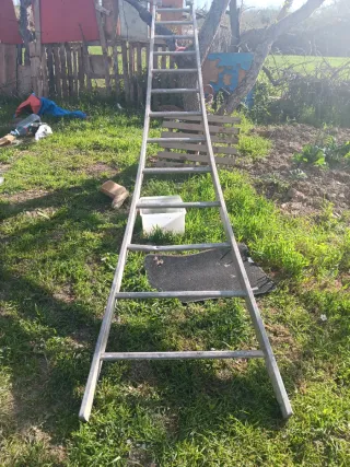 Escalera de aluminio