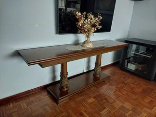 Mesa extensible madera maciza