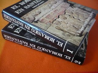 EL ROMANICO EN SANTANDER TOMO PRIMERO Y SEGUNDO