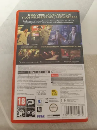 Yakuza 0 Nintendo Switch