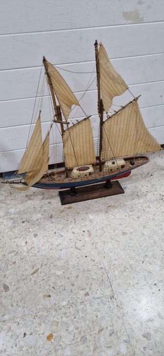 Maqueta Bluenose Madera Hecha a Mano