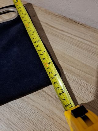 Pochette Camoscio Blu Vintage Anni '60