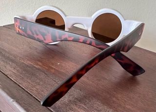 Gafas de Sol Diseño Redondas Blancas Mutyne .