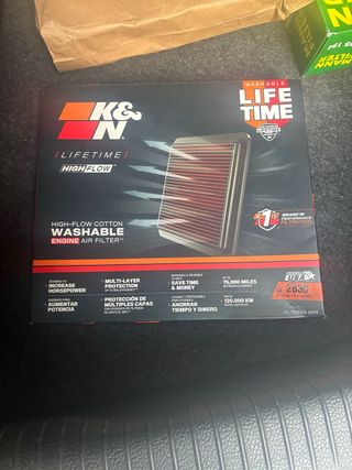 Filtro de Aire K&N Lifetime High-Flow