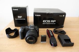 Canon EOS RP + RF 35mm f1.8 + Filtro + Baterías