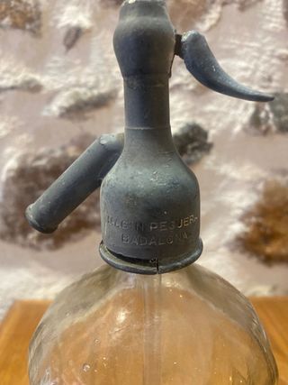 Sifón antiguo Zaragoza