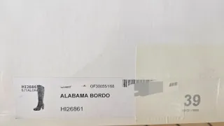 Botas Hispanitas ALABA Piel Rojo Talla 39