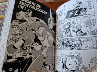 Pack manga Megaman.