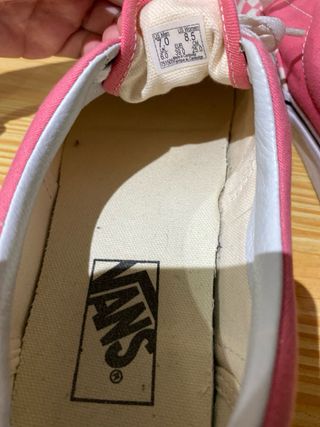 Vans Checkerboard Rosa y Blanco