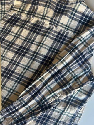 Camisa cuadros Overshirt Pull&Bear Talla XL