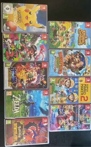 Juegos Nintendo Swich