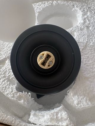 Lámpara Techo Retro Cristal Metal