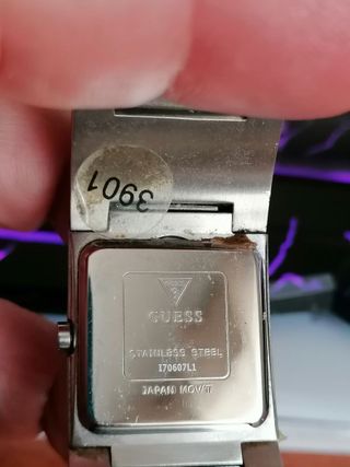 Reloj Guess Acero Plata Mujer Modelo 170607L