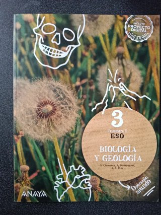 Biología y geología 3 ESO Anaya TRIMESTRE 2