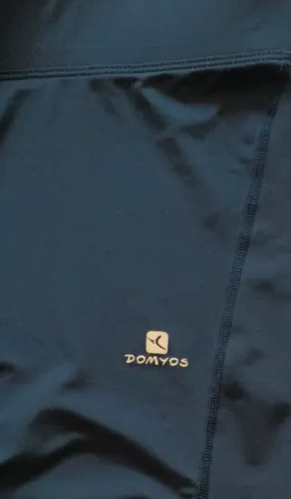 Leggings Fitness Neri con Inserti Bianchi