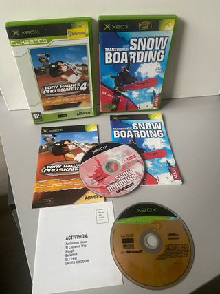 Pack Xbox: Tony Hawk's Pro Skater 4 y Transworld S