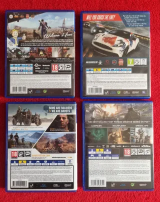Lote 12 Juegos PS4: Azione, Corse...