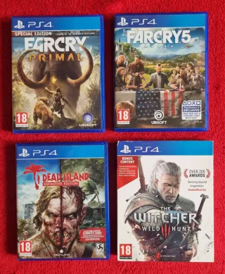 Lote 12 Juegos PS4: Azione, Corse...