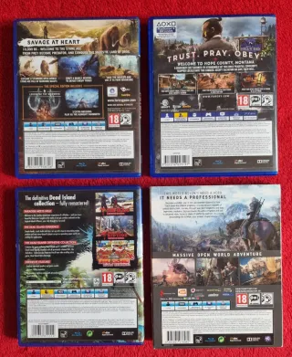 Lote 12 Juegos PS4: Azione, Corse...