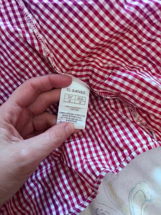 Camisa cuadros El Ganso