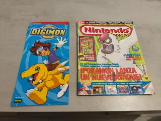 Guía Digimon + Revista Nintendo