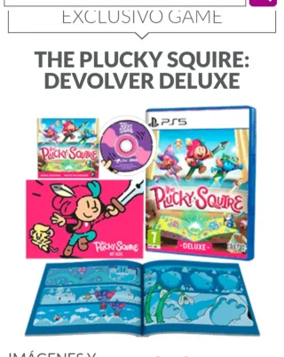 The Plucky Squire DELUXE PS5 Devolver -SIN ABRIR