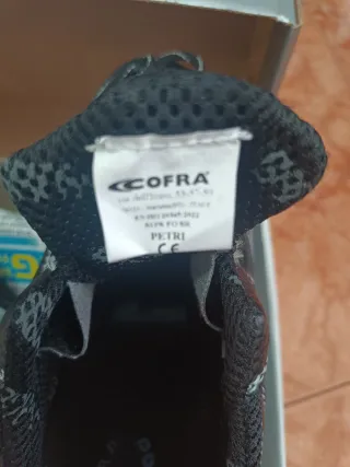 Zapato seguridad Cofra Running Petri S1P SRC