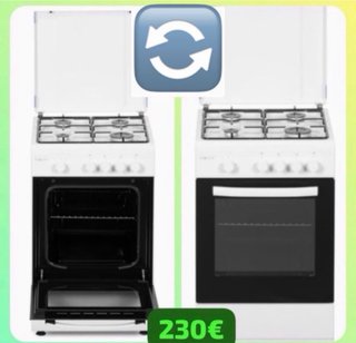 Cocina de gas Nevir