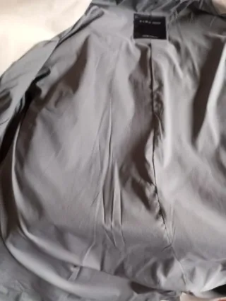 Gabardina Zara Impermeable Beige