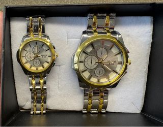 Pareja de Relojes Siglo XXI Acero