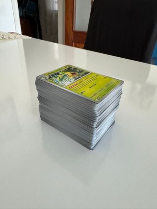 Lote 255 Cartas Pokémon FUEGOS FANTASMALES + DADOS