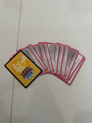Lote 255 Cartas Pokémon FUEGOS FANTASMALES + DADOS